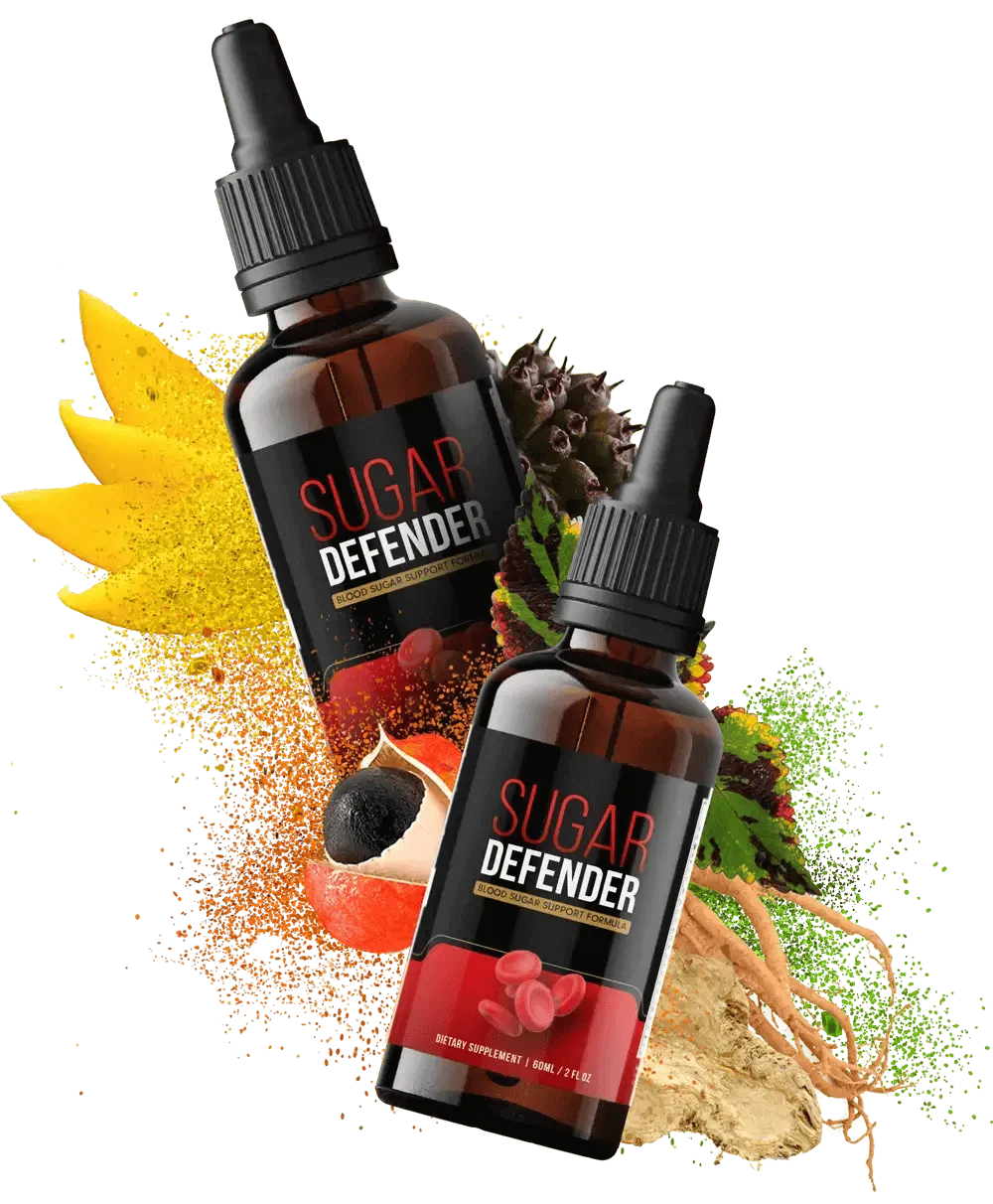 Sugar Defender natural blood sugar support supplement bottle